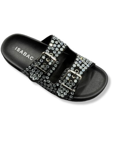 SANDALIA SHINE STREET|LA OVEA NEGRA SHOP.