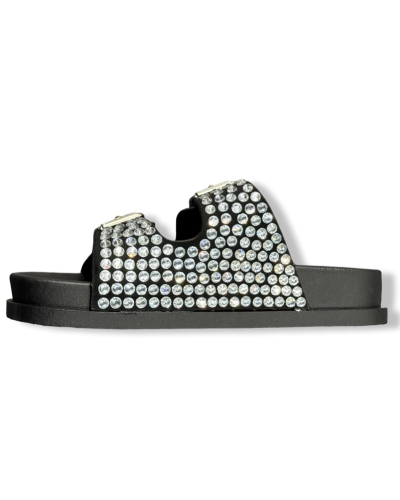SANDALIA SHINE STREET|LA OVEA NEGRA SHOP.