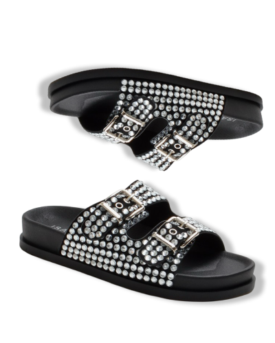 SANDALIA SHINE STREET|LA OVEA NEGRA SHOP.