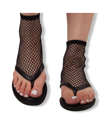 SANDALIA BOTICHNALCLA SHINE DARK RED|LA Oveja Negra Shop.
