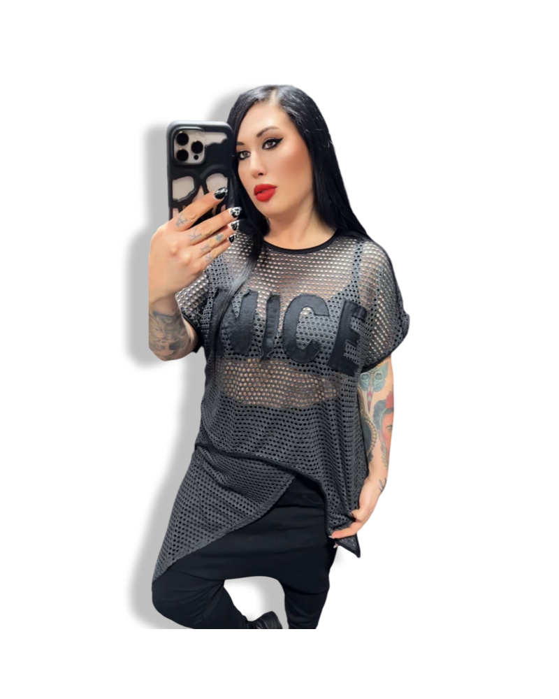 TOP RED MORE DESIGUAL|LA Oveja Negra Shop.