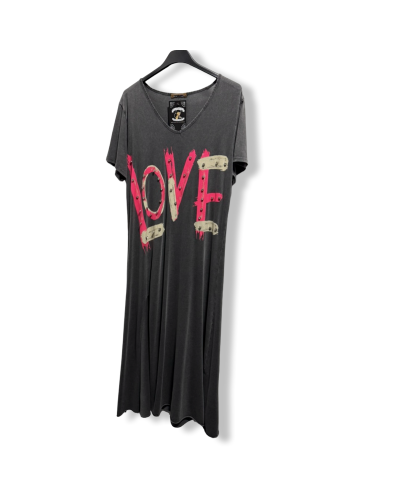 VESTIDO LARGO LOVE TACH|LA OVEJA NEGRA SHOP.