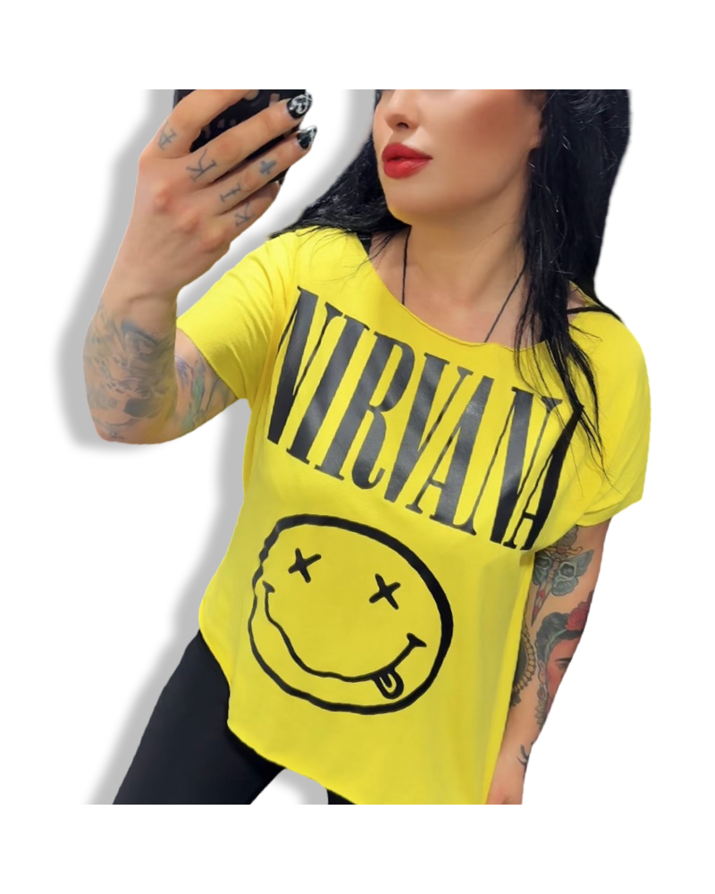 CAMISETA NIRVANA|LA OVEJA NEGRA SHOP.
