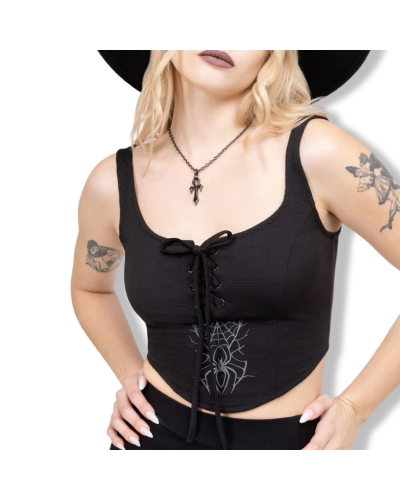 GRIMWATCH CORSET KILLSTAR|LA OVEJA NEGRA SHOP.