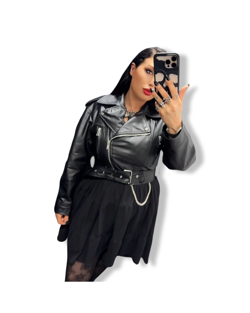 BIKER OVERSIZE VINTAGE|LA Oveja Negra SHOP.