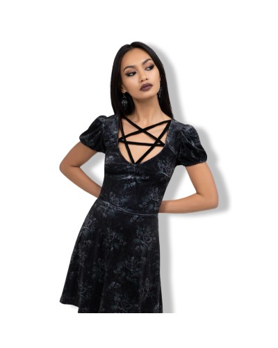 MOONLOT PENTACLE DRESS  KILLSTAR|LA OVEJA NEGRA SHOP.