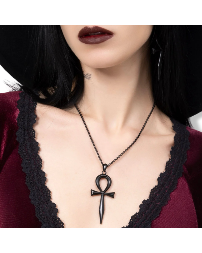 RESURRECTION NECKLACE BLACK KILLSTAR|LA Oveja Negra Shop|KILLSTAR.