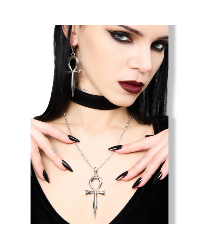 RESURRECTION NECKLACE BLACK KILLSTAR|LA Oveja Negra Shop|KILLSTAR.