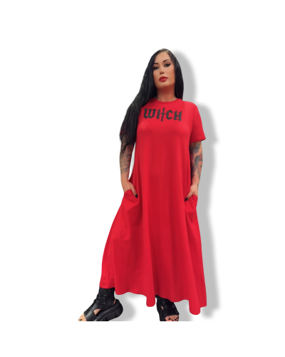VESTIDO LARGO WITCH GLITTER|LA OVEJA NEGRA SHOP|DARK SHEEPS.
