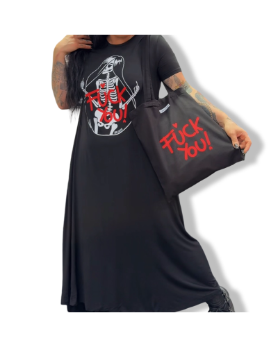 VESTIDO LARGO WITCH GLITTER|LA OVEJA NEGRA SHOP|DARK SHEEPS.