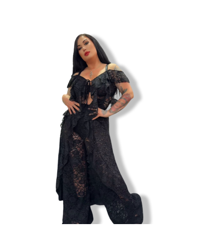 PANTALÒN PRISCILA ENCAJE|LA Oveja Negra Shop.