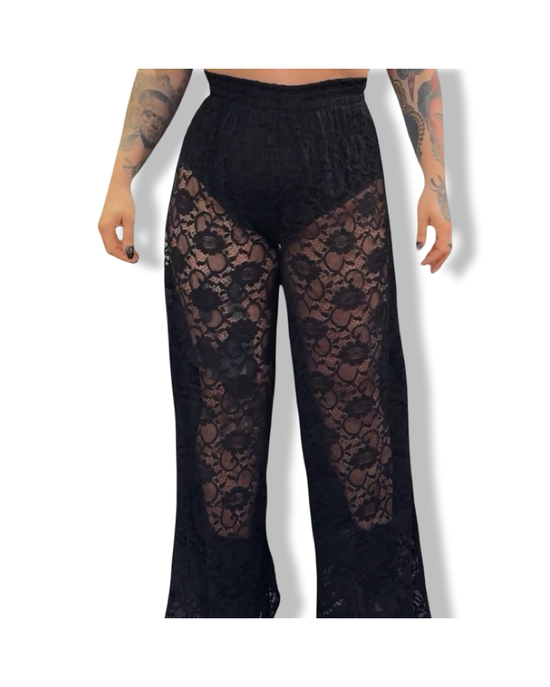 PANTALÒN PRISCILA ENCAJE|LA Oveja Negra Shop.