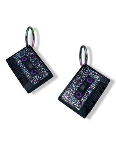 PENDIENTES CASSETTE|LA Oveja Negra Shop.