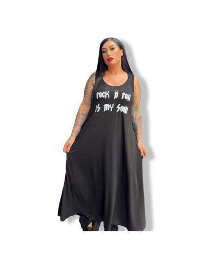 VESTIDO LARGO TOCK IS MU SOUL|LA OVEJA NEGRA SHOP|DARK SHEEPS.