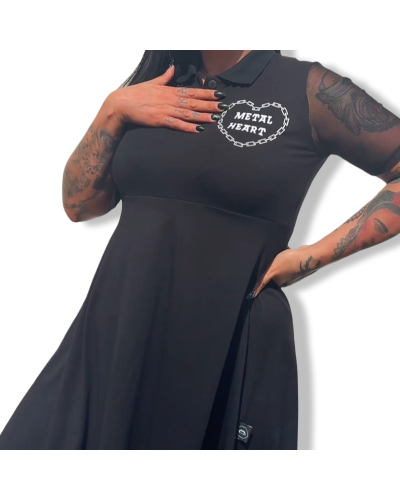 VESTIDO METAL HEART.