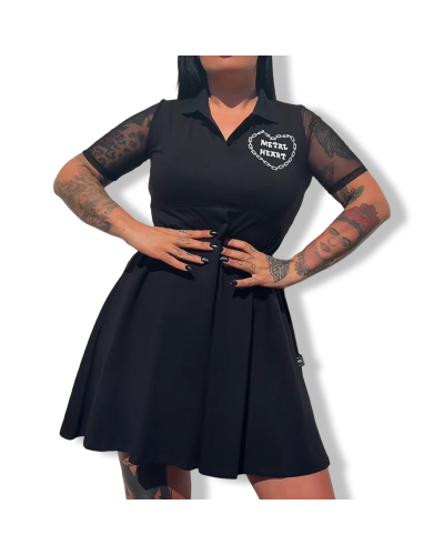 VESTIDO METAL HEART.