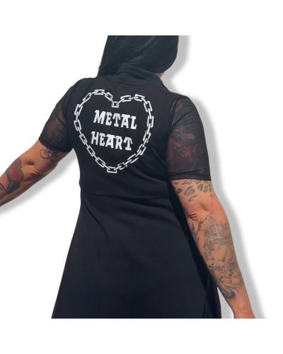 VESTIDO METAL HEART.
