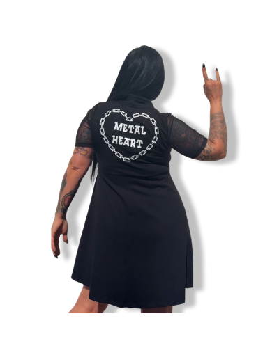 VESTIDO METAL HEART.