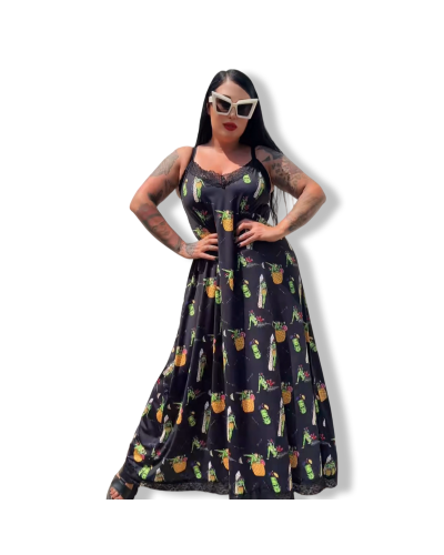 VESTIDO LENCERO DARK THE BRIDE|DARK SHEEPS|LA OVEJA NEGRA SHOP.