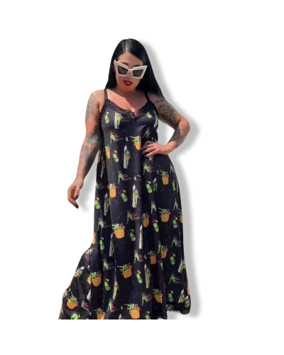 VESTIDO LENCERO DARK THE BRIDE|DARK SHEEPS|LA OVEJA NEGRA SHOP.