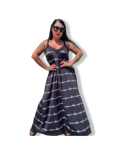 VESTIDO LENCERO DARK FREE|DARK SHEEPS|LA OVEJA NEGRA SHOP.