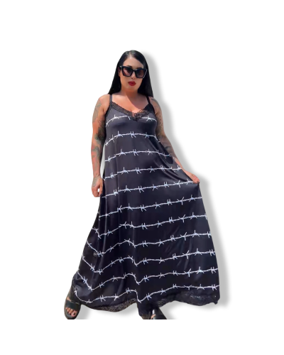 VESTIDO LENCERO DARK FREE|DARK SHEEPS|LA OVEJA NEGRA SHOP.