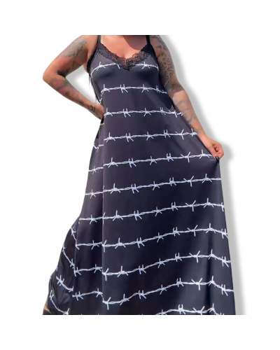 VESTIDO LENCERO DARK FREE|DARK SHEEPS|LA OVEJA NEGRA SHOP.