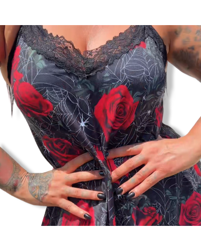 VESTIDO LENCERO GARDEN OF EDEN|DARK SHEEPS|LA OVEJA NEGRA SHOP.