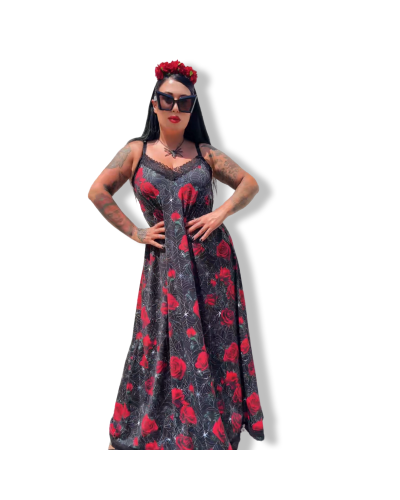 VESTIDO LENCERO GARDEN OF EDEN|DARK SHEEPS|LA OVEJA NEGRA SHOP.