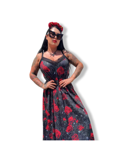 VESTIDO LENCERO GARDEN OF EDEN|DARK SHEEPS|LA OVEJA NEGRA SHOP.