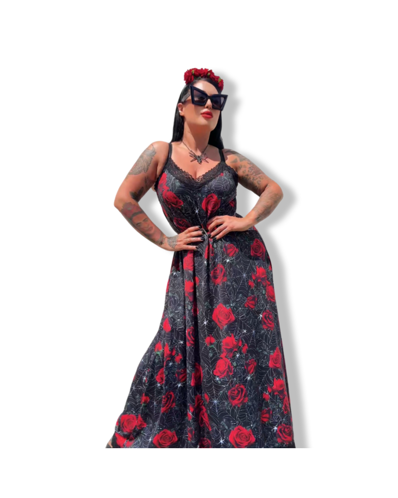 VESTIDO LENCERO GARDEN OF EDEN|DARK SHEEPS|LA OVEJA NEGRA SHOP.