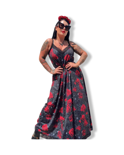 VESTIDO LENCERO GARDEN OF EDEN|DARK SHEEPS|LA OVEJA NEGRA SHOP.