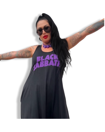VESTIDO LARGO BLACK SABBAT|LA OVEJA NEGRA SHOP|DARK SHEEPS.