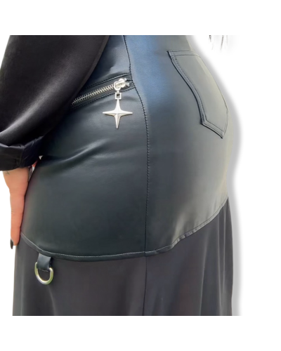 FALDA COMBINADA KAREN|LA OVEJA NEGRA SHOP.