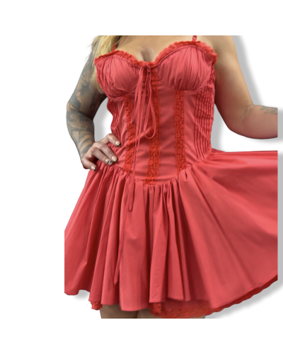 VESTIDO LOLITA ACORSETADO|LA OVEJA NEGRA SHOP.