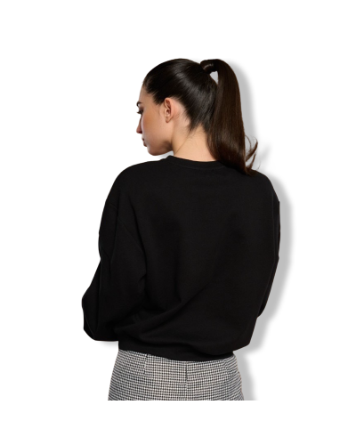 SUDADERA SWEATER BLACK ROSE MINUETO|LA Oveja Negra Shop.