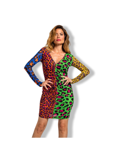 VESTIDO DRAPEADO CAÒTICA LOLINA|LA Oveja Negra Shop.