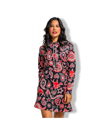 FALDA CORTA ALMA LIBRE  LOLINA|LA Oveja Negra Shop.