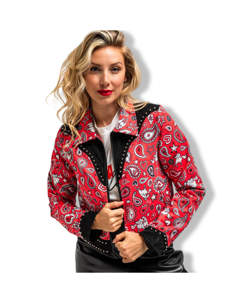CAZADORA REMACHES ALMA LIBRE LOLINA|LA Oveja Negra Shop.
