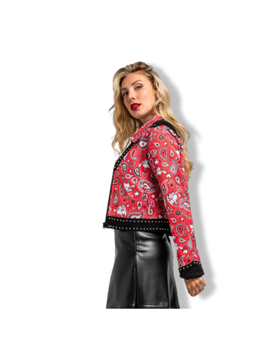 CAZADORA REMACHES ALMA LIBRE LOLINA|LA Oveja Negra Shop.