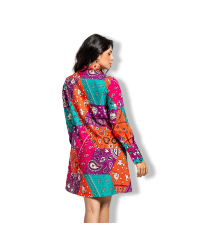 VESTIDO CAMISERO WILD AND FREE LOLINA|LA Oveja Negra Shop.