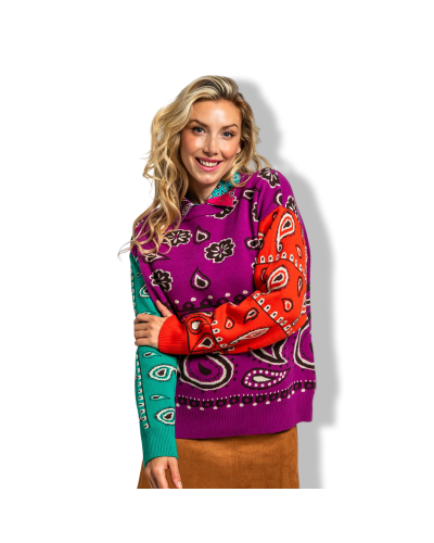 SWEATER WILD AND FREE LOLINA|LA Oveja Negra Shop.