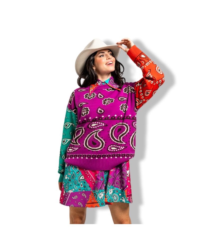 SWEATER WILD AND FREE LOLINA|LA Oveja Negra Shop.