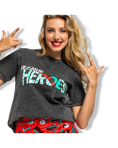 CAMISETA WE CAN BE HEROES|LOLINA|LA Oveja Negra Shop.