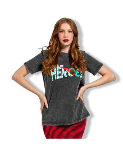 CAMISETA WE CAN BE HEROES|LOLINA|LA Oveja Negra Shop.