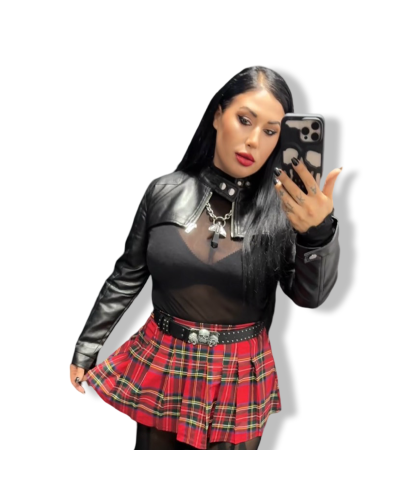 BIKER CROP | LA Oveja Negra Shop.