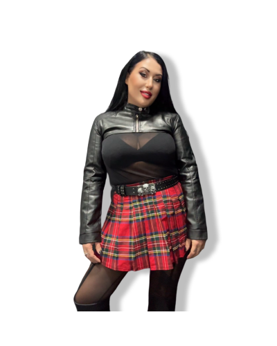 BIKER CROP | LA Oveja Negra Shop.