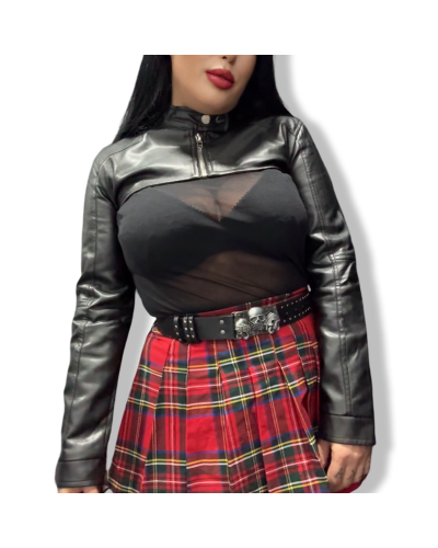 BIKER CROP | LA Oveja Negra Shop.