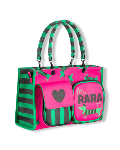 BOLSO PERRA VERDE LOLINA|LA Oveja Negra Shop.