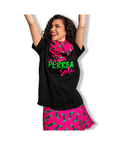 CAMISETA LA QUE PERREA SOLA LOLINA|LA Oveja Negra Shop.